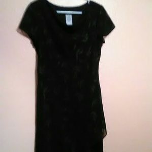 Citi Dress black sheer dress